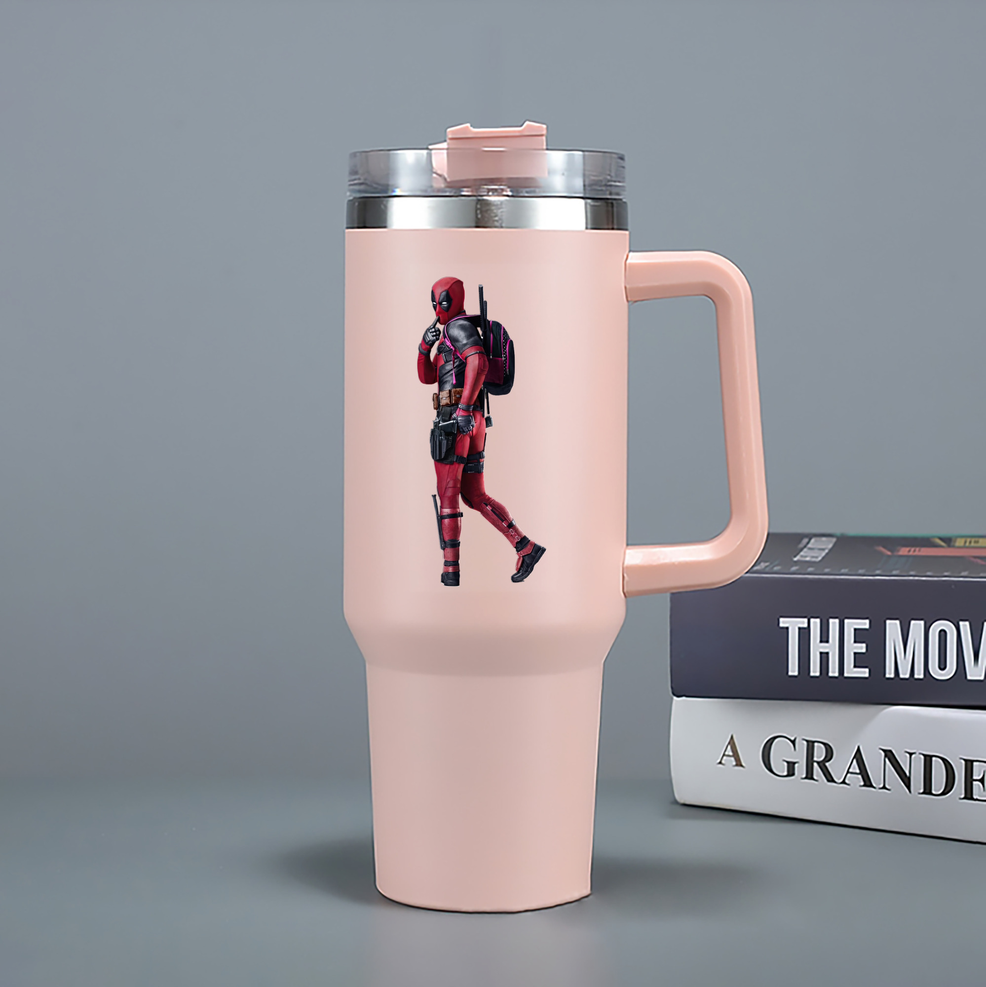 （画像用） Deadpool デッドプール 1200mL車用タンブラー（カラープリント）